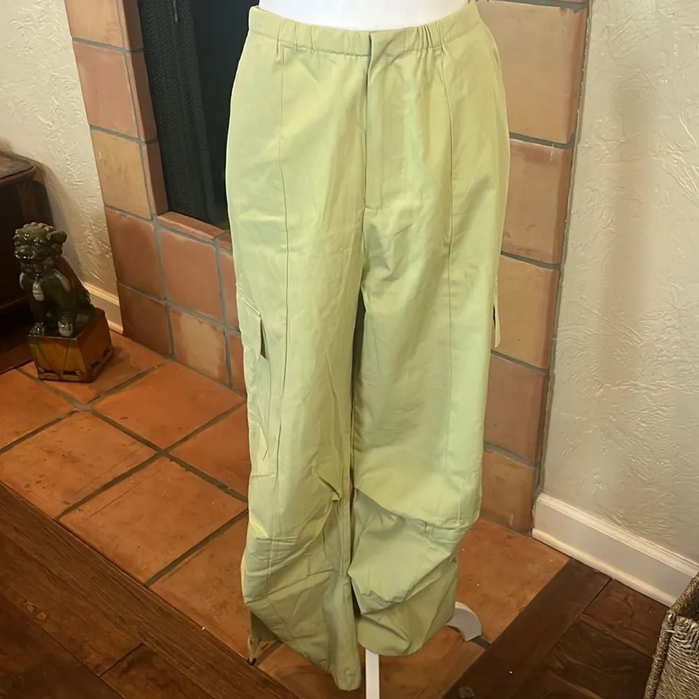 WAYF Drawstring Cargo Pants, size M